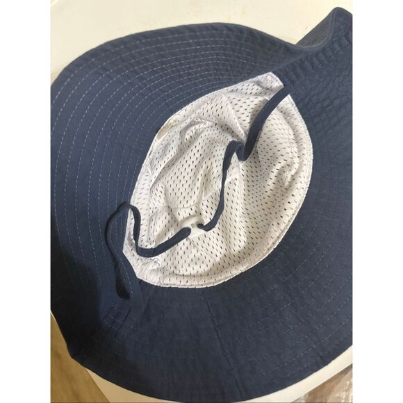 Furtalk Kids Smiley Face UPF 50 Bucket Sun Hat Navy Size 54cm - Picture 3 of 5